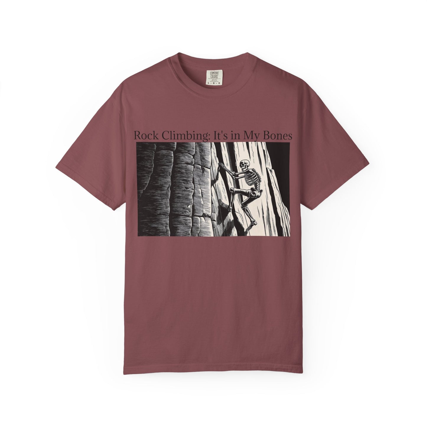 Rock Climbing: It's in My Bones Tee