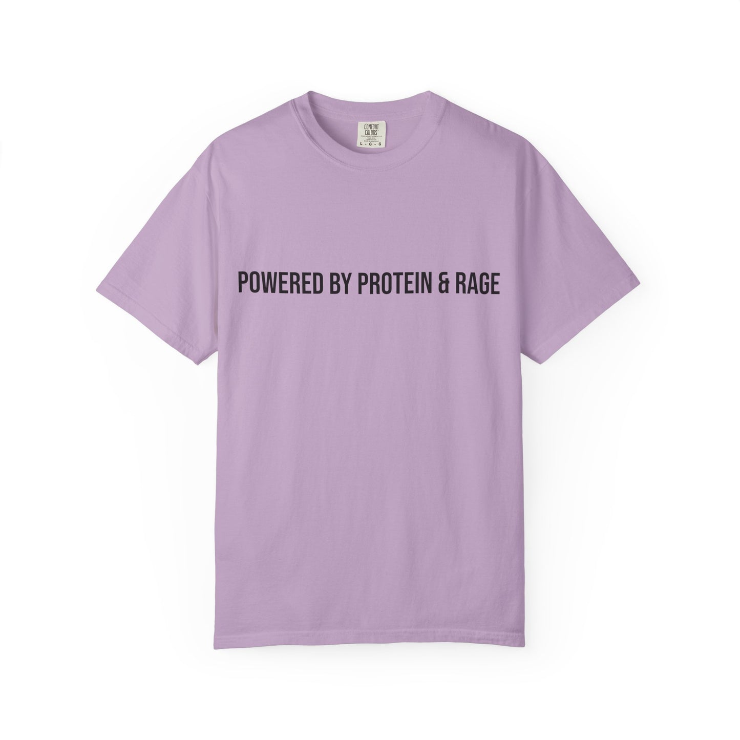 Powered by Protein & Rage Tee